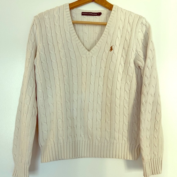 Ralph Lauren Sweaters - Off white Ralph Lauren Sport Cotton Sweater